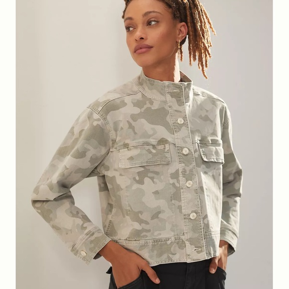 Anthropologie Jackets & Blazers - Anthropology Dear John Camo Utility Jacket
